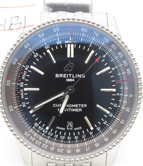 breitling blacksteal navitimer|breitling navitimer 1 41mm v7f.